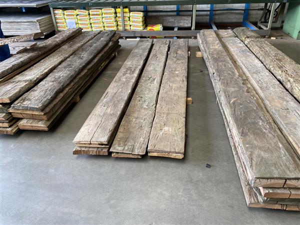 Grote foto meerpaal afzagers 30 35cm 200cm doe het zelf en verbouw hout en planken