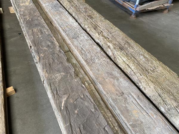 Grote foto meerpaal afzagers 30 35cm 200cm doe het zelf en verbouw hout en planken