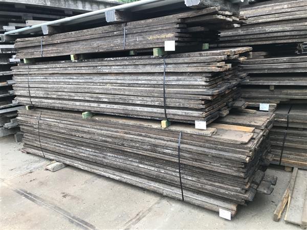 Grote foto azobe oude scheepsvloer planken vlonder delen gebruikt doe het zelf en verbouw hout en planken