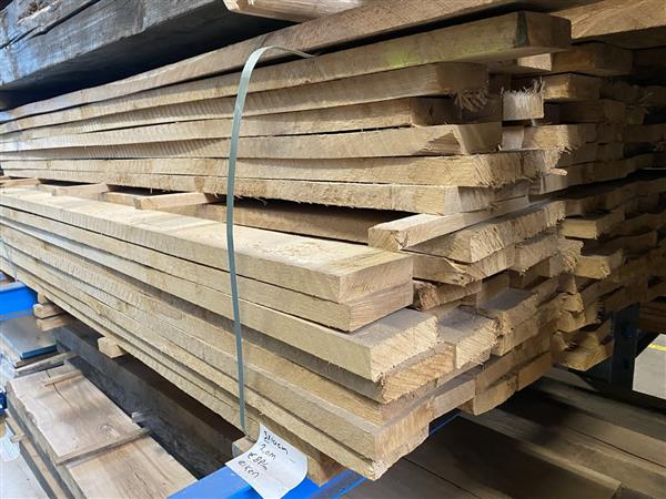Grote foto 3x10 cm eikenhouten fijn bezaagde planken 200 cm lengte doe het zelf en verbouw hout en planken
