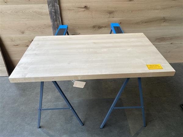 Grote foto fins berken 4 cm dik 65x110cm doorgaand lamel w95 doe het zelf en verbouw hout en planken