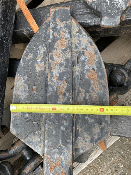 Grote foto bootanker 125 kg gebruikt anker doe het zelf en verbouw hout en planken