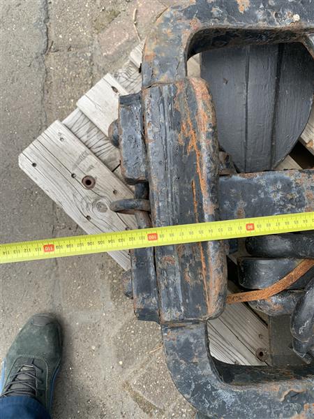 Grote foto bootanker 125 kg gebruikt anker doe het zelf en verbouw hout en planken