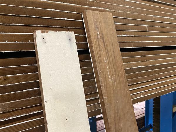 Grote foto wrc 18x92 mm x 370cm doe het zelf en verbouw hout en planken