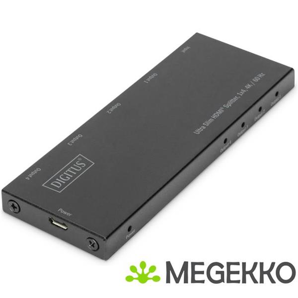 Grote foto digitus ds 45323 video splitter hdmi computers en software videokaarten
