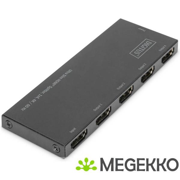 Grote foto digitus ds 45323 video splitter hdmi computers en software videokaarten