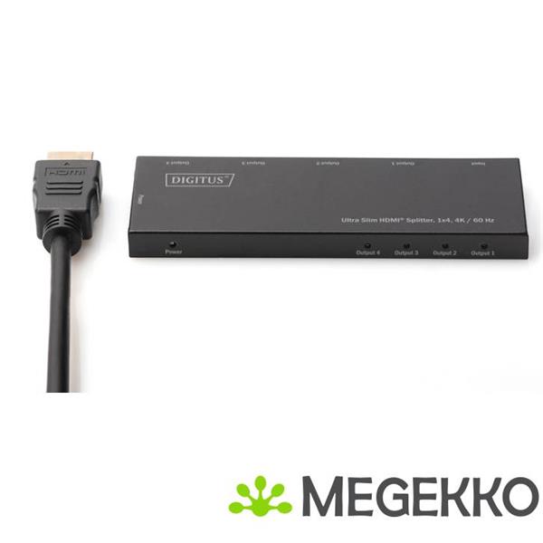 Grote foto digitus ds 45323 video splitter hdmi computers en software videokaarten