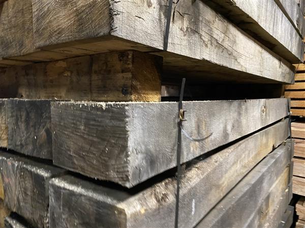 Grote foto biels eikenhout onbehandeld 12x21x180 cm doe het zelf en verbouw hout en planken