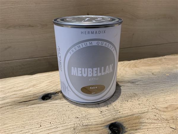Grote foto hermadix extra mat lak 0.75 liter doe het zelf en verbouw hout en planken