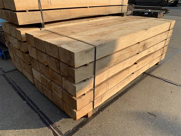 Grote foto biels nieuw onbehandeld eikenhout 15x25x260 cm doe het zelf en verbouw hout en planken