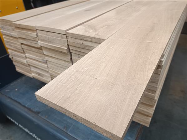 Grote foto 19x195mm 250cm eiken doe het zelf en verbouw hout en planken