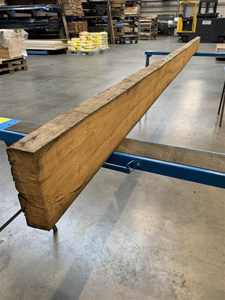 Grote foto oude eikenhouten gedroogde balken 45x140 300cm doe het zelf en verbouw hout en planken