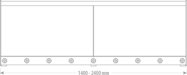 Grote foto mestvork standaard 1.40 2.40m agrarisch mechanisatie