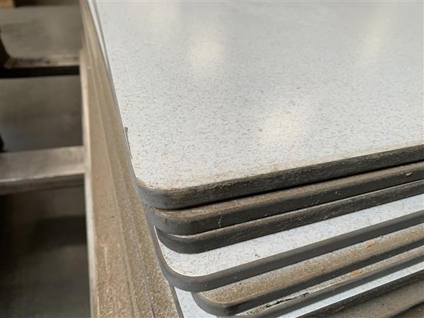 Grote foto trespa plaat 12 mm gebruikte plaat 80x80 cm doe het zelf en verbouw hout en planken