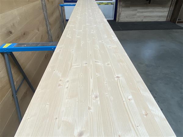 Grote foto vuren trappanelen meubelpaneel 40 mm dik 500x5000 mm doe het zelf en verbouw hout en planken