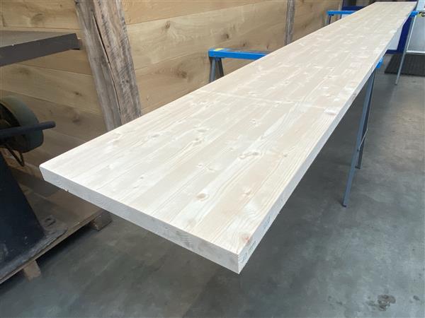Grote foto vuren trappanelen meubelpaneel 40 mm dik 500x5000 mm doe het zelf en verbouw hout en planken
