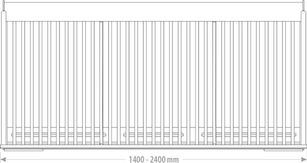 Grote foto bieten aardappelbak standaard 1.40 2.40m agrarisch mechanisatie