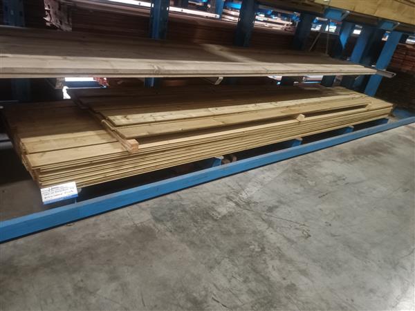 Grote foto 28x145mm blokhut profiel 540cm doe het zelf en verbouw hout en planken