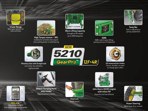 Grote foto 5210e gearpro 4wd 50pk agrarisch tractoren