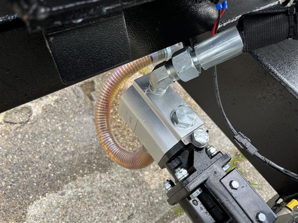Grote foto kraffter 35t houtklover kohler 277cc verticaal agrarisch mechanisatie