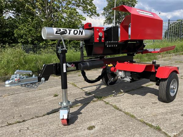 Grote foto kraffter 22ton houtklover elektrisch 400v horizontaal agrarisch mechanisatie