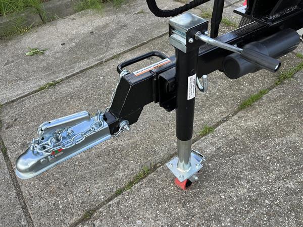 Grote foto kraffter 22t houtklover kohler 196cc horizontaal agrarisch mechanisatie