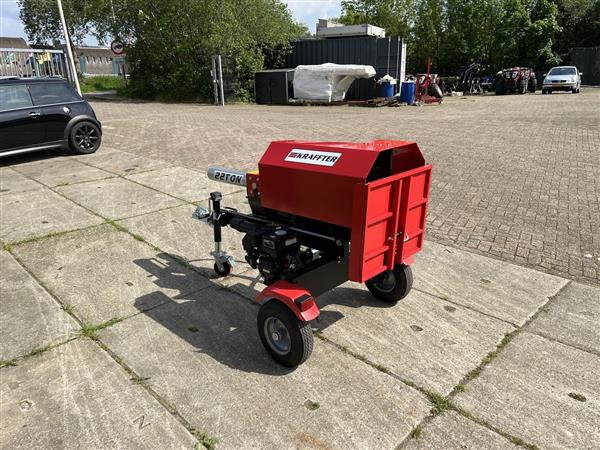Grote foto kraffter 22t houtklover kohler 196cc horizontaal agrarisch mechanisatie