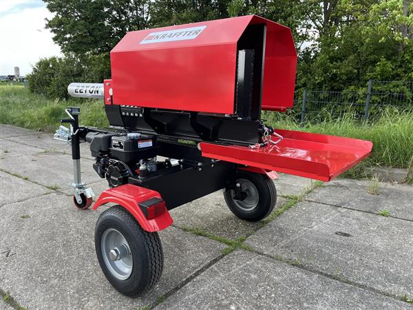 Grote foto kraffter 22t houtklover kohler 196cc horizontaal agrarisch mechanisatie