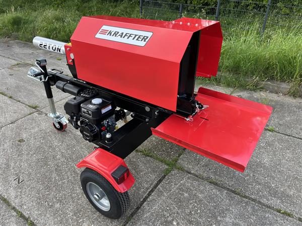 Grote foto kraffter 22t houtklover kohler 196cc horizontaal agrarisch mechanisatie