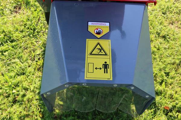 Grote foto kraffter takken bio versnipperaar met benzine motor agrarisch mechanisatie