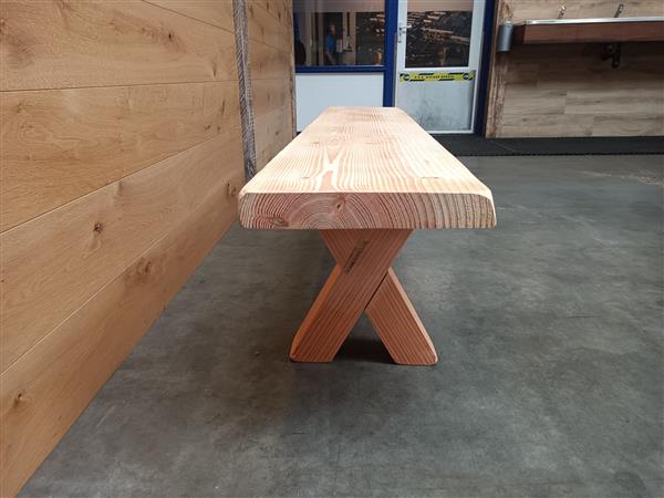 Grote foto douglas bank zonder leuning 300cm doe het zelf en verbouw hout en planken