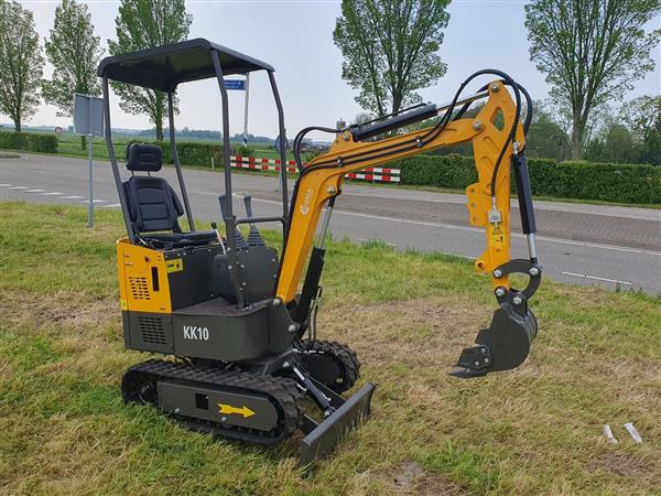Grote foto sigma mini graafmachine sg 10 980kg minigraver graafkraan agrarisch mechanisatie
