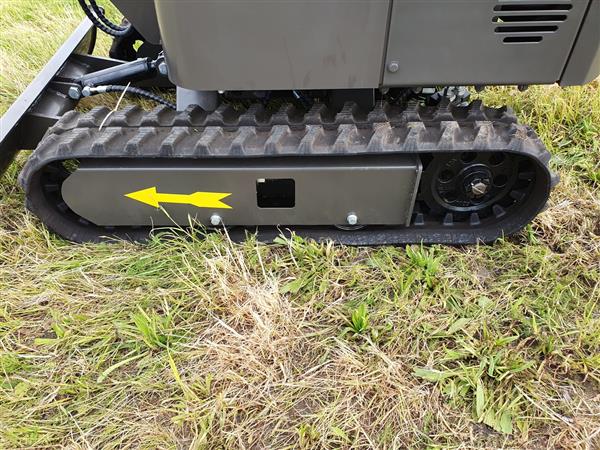 Grote foto sigma mini graafmachine sg 10 980kg minigraver graafkraan agrarisch mechanisatie