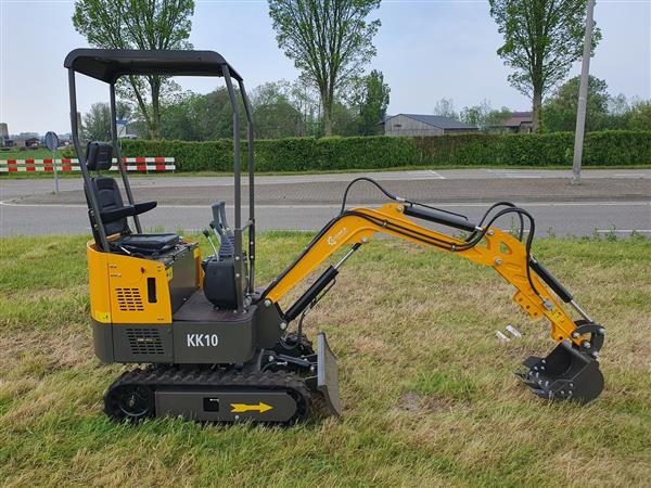 Grote foto sigma mini graafmachine sg 10 980kg minigraver graafkraan agrarisch mechanisatie