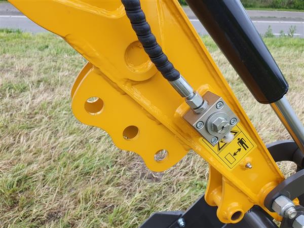 Grote foto sigma mini graafmachine sg 10 980kg minigraver graafkraan agrarisch mechanisatie