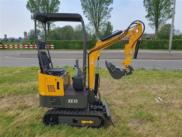Grote foto sigma mini graafmachine sg 10 980kg minigraver graafkraan agrarisch mechanisatie