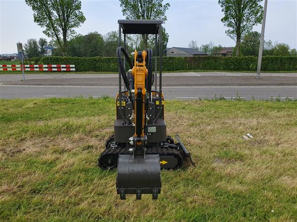 Grote foto sigma mini graafmachine sg 10 980kg minigraver graafkraan agrarisch mechanisatie