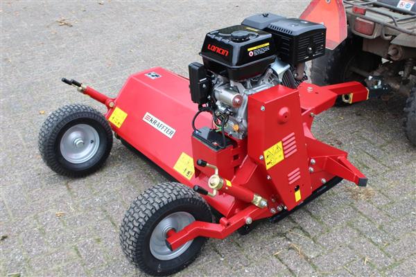 Grote foto kraffter atv quad klepelmaaier 120 met 15 pk benzine motor agrarisch mechanisatie