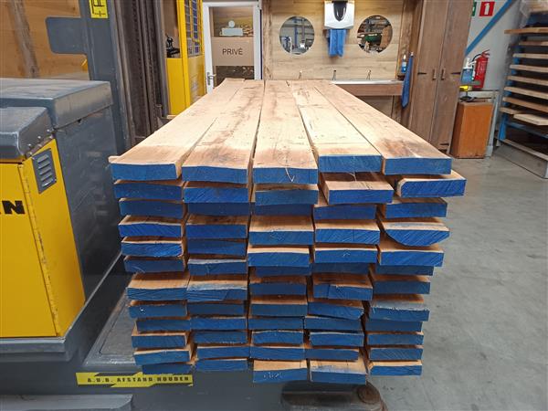Grote foto 50x200mm ruw eiken 300cm doe het zelf en verbouw hout en planken