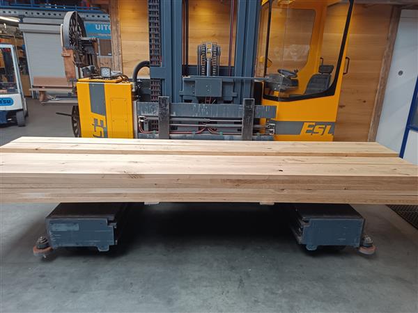 Grote foto 40x220mm 405cm eiken doe het zelf en verbouw hout en planken