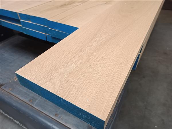 Grote foto 40x220mm 405cm eiken doe het zelf en verbouw hout en planken
