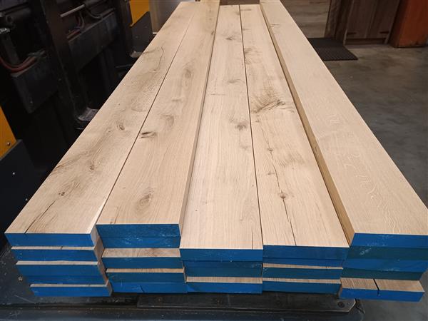 Grote foto 40x180mm 305cm eiken doe het zelf en verbouw hout en planken