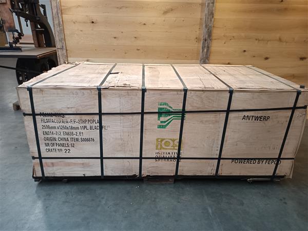 Grote foto vol pak 18 mm populier betonplex 125x250 cm 52st doe het zelf en verbouw hout en planken