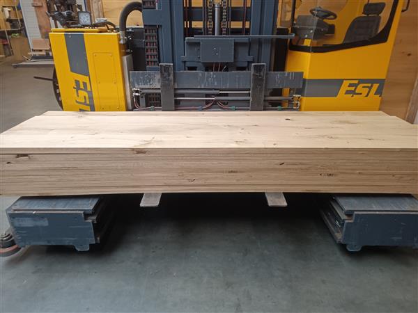 Grote foto 20x240mm 305cm eiken doe het zelf en verbouw hout en planken