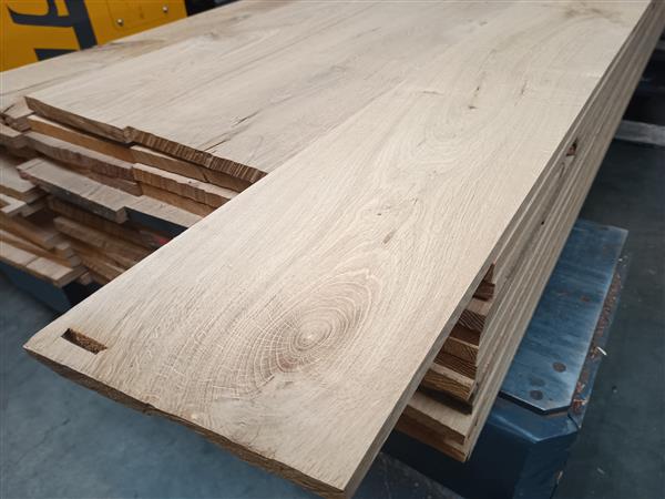 Grote foto 20x240mm 305cm eiken doe het zelf en verbouw hout en planken