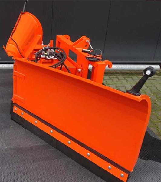 Grote foto hs sneeuwschuif knik 2.60 3.00m hydraulisch verstelbaar 3 punt en euro aankoppeling agrarisch mechanisatie