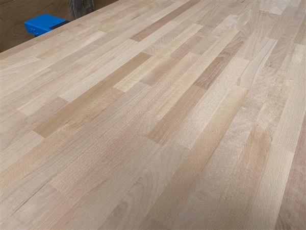 Grote foto 20mm 800x3000mm beuken paneel gevingerlast doe het zelf en verbouw hout en planken