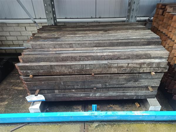 Grote foto 60x60mm circulair hard hout 1.50m doe het zelf en verbouw hout en planken