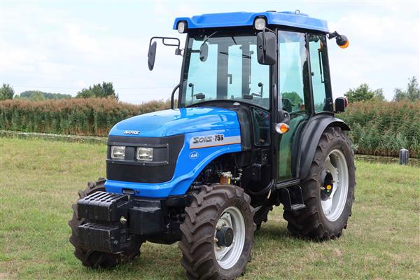 Grote foto solis 75 4wd smalspoor export agrarisch tractoren