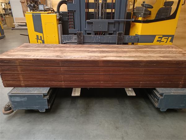 Grote foto 20x150mm hardhout fijn bezaagd 250cm doe het zelf en verbouw hout en planken